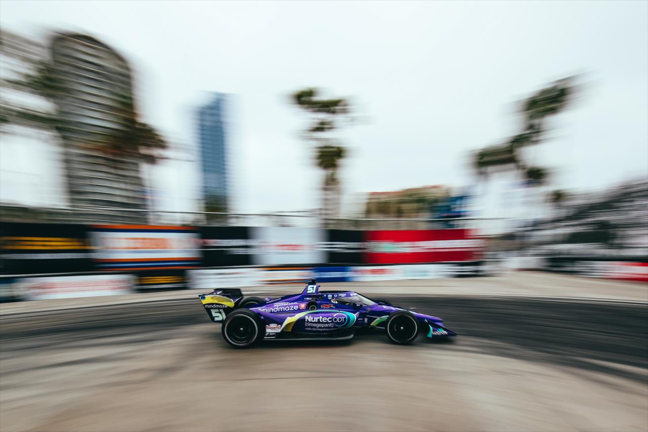 Romain Grosjean - Acura Grand Prix of Long Beach -- Photo by: Joe Skibinski