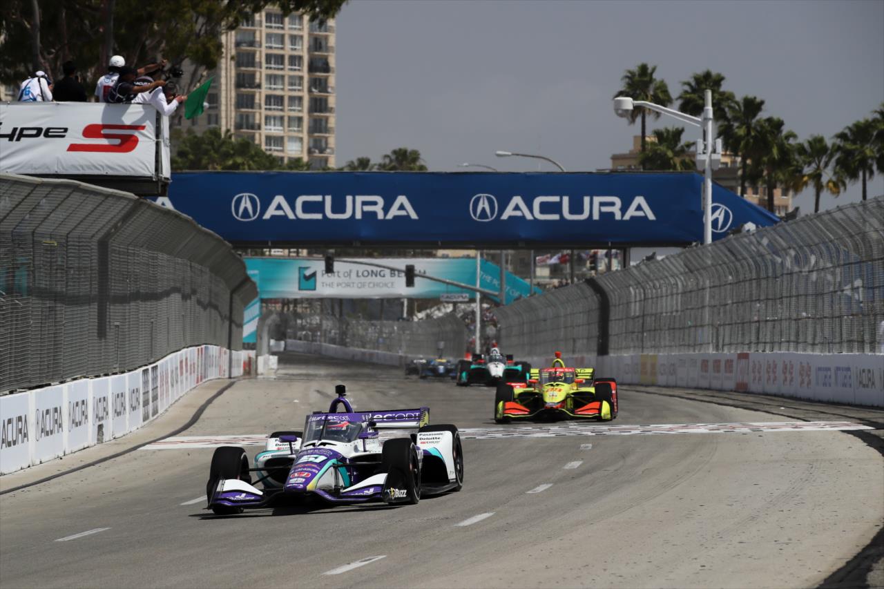 Takuma Sato - Acura Grand Prix of Long Beach - By: Joe Skibinski -- Photo by: Joe Skibinski