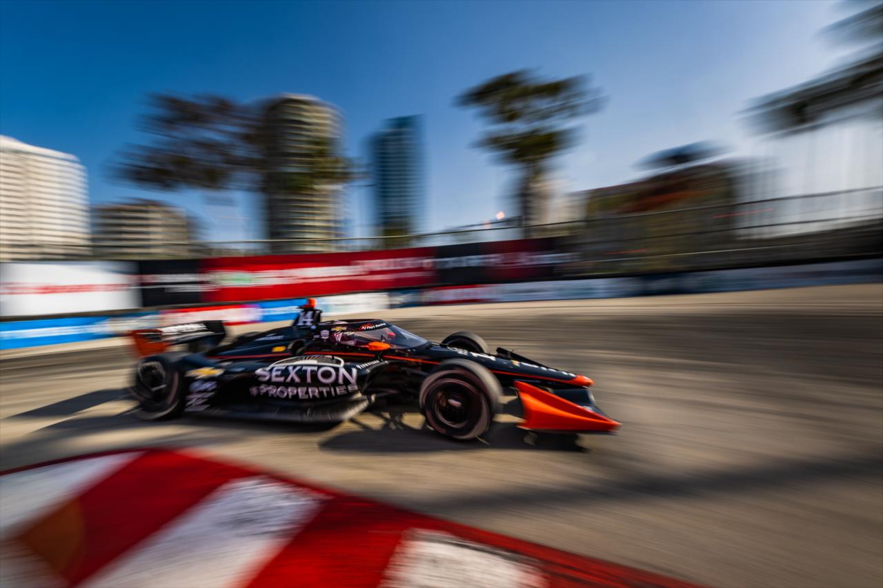 Santino Ferrucci - Acura Grand Prix of Long Beach - By: Karl Zemlin -- Photo by: Karl Zemlin