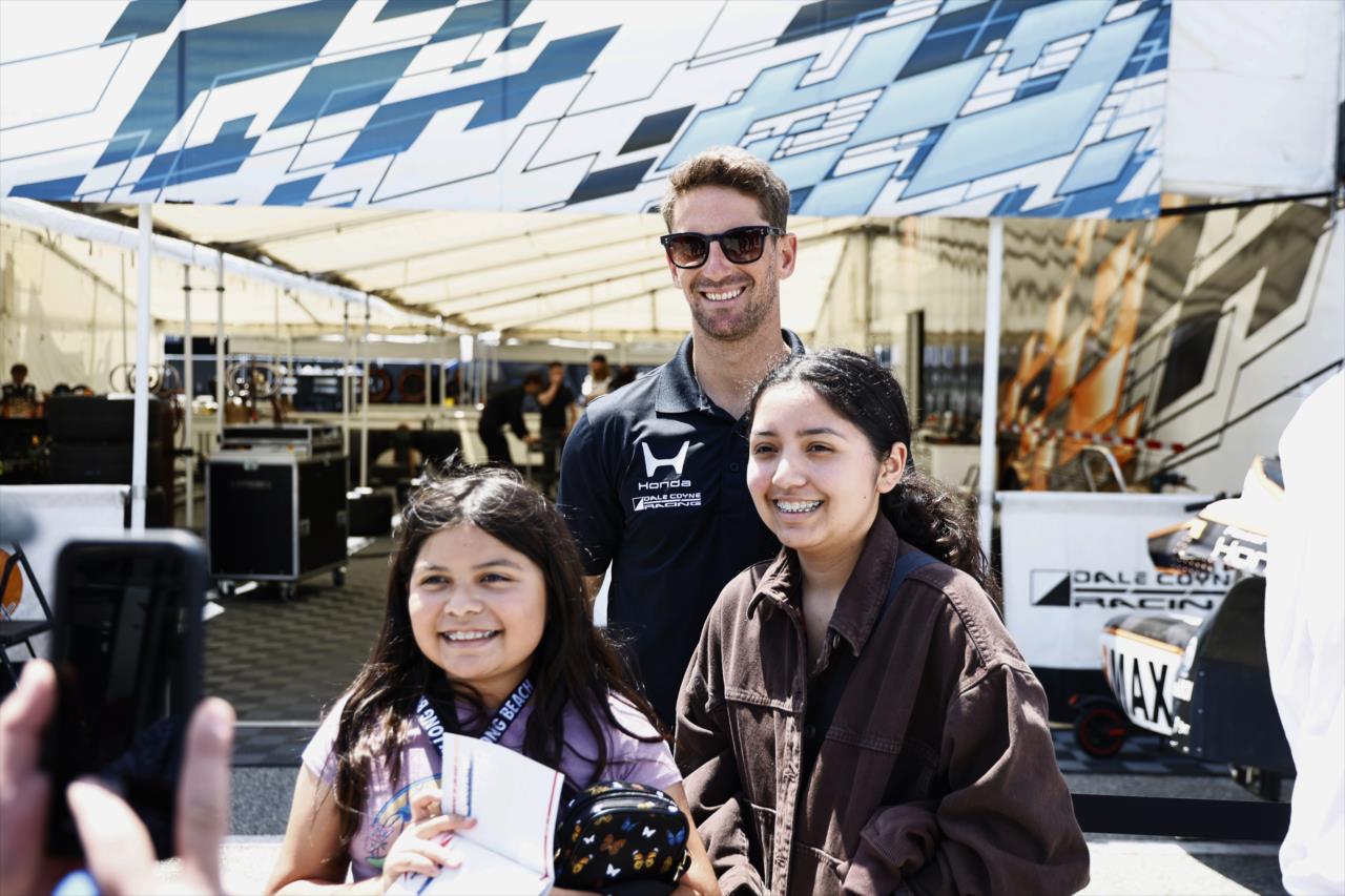 Romain Grosjean - Acura Grand Prix of Long Beach - By: Chris Jones -- Photo by: Chris Jones