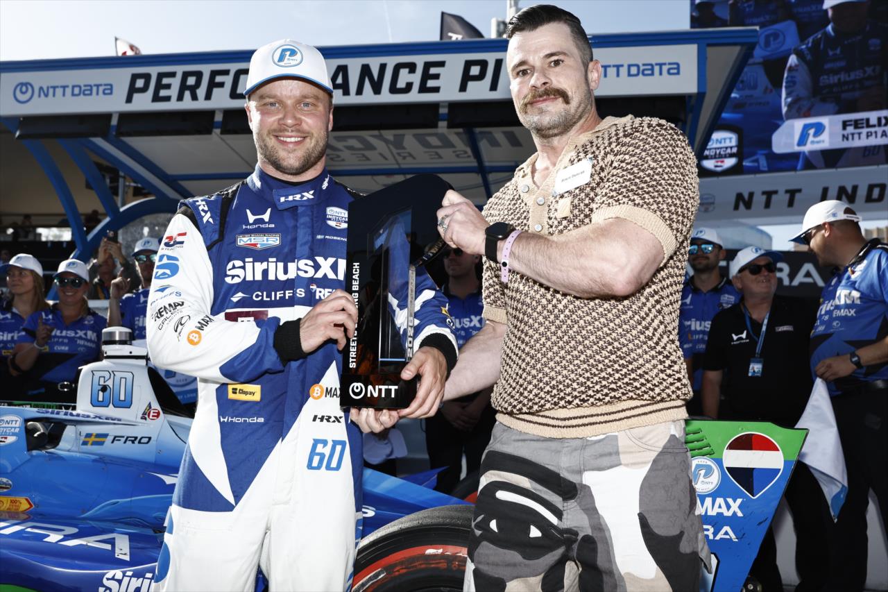 Felix Rosenqvist - Acura Grand Prix of Long Beach - By: Chris Jones -- Photo by: Chris Jones