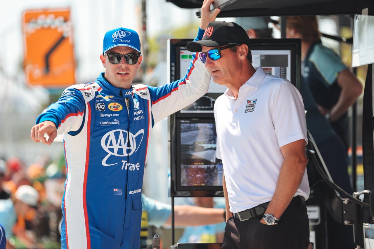 Scott McLaughlin and Tim Cindric - Acura Grand Prix of Long Beach - By: Chris Owens -- Photo by: Chris Owens