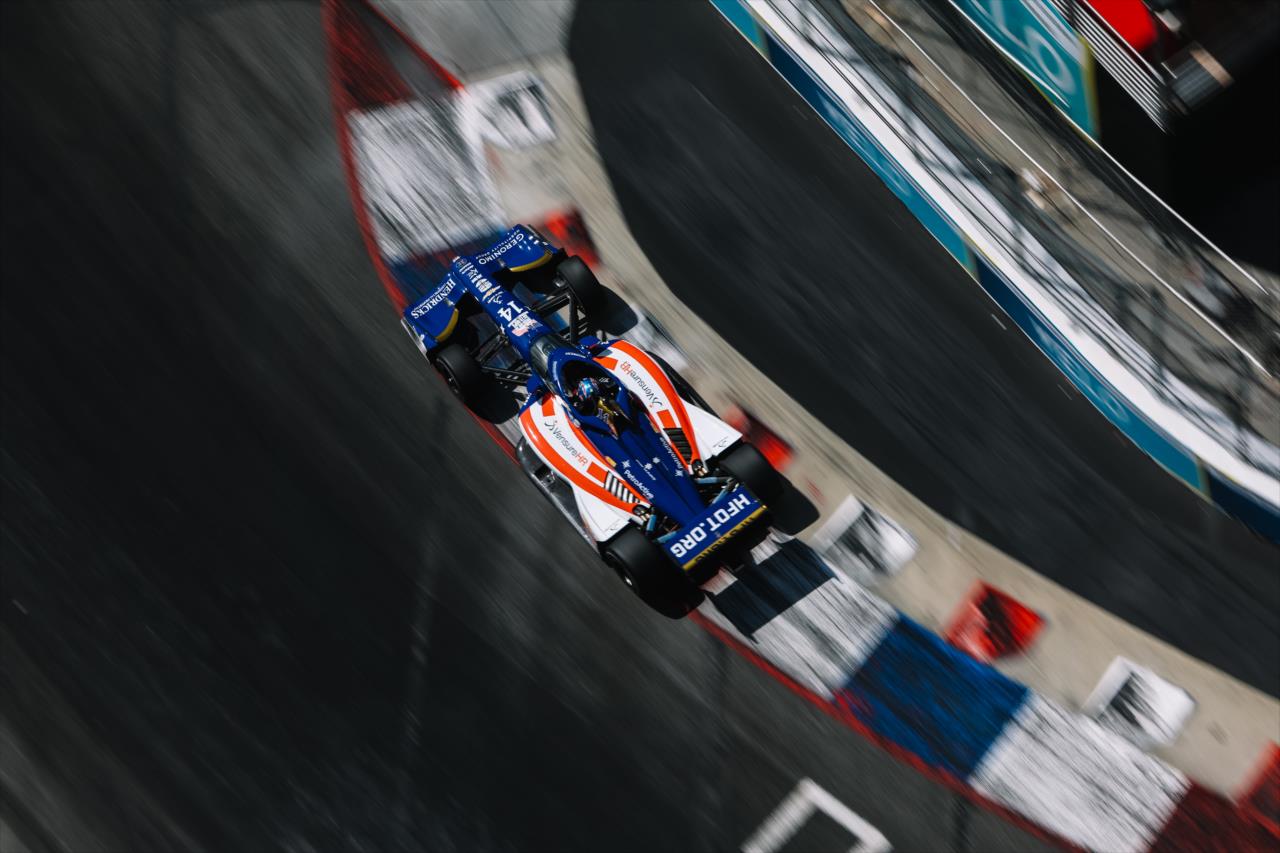Santino Ferrucci - Acura Grand Prix of Long Beach - By: Joe Skibinski -- Photo by: Joe Skibinski