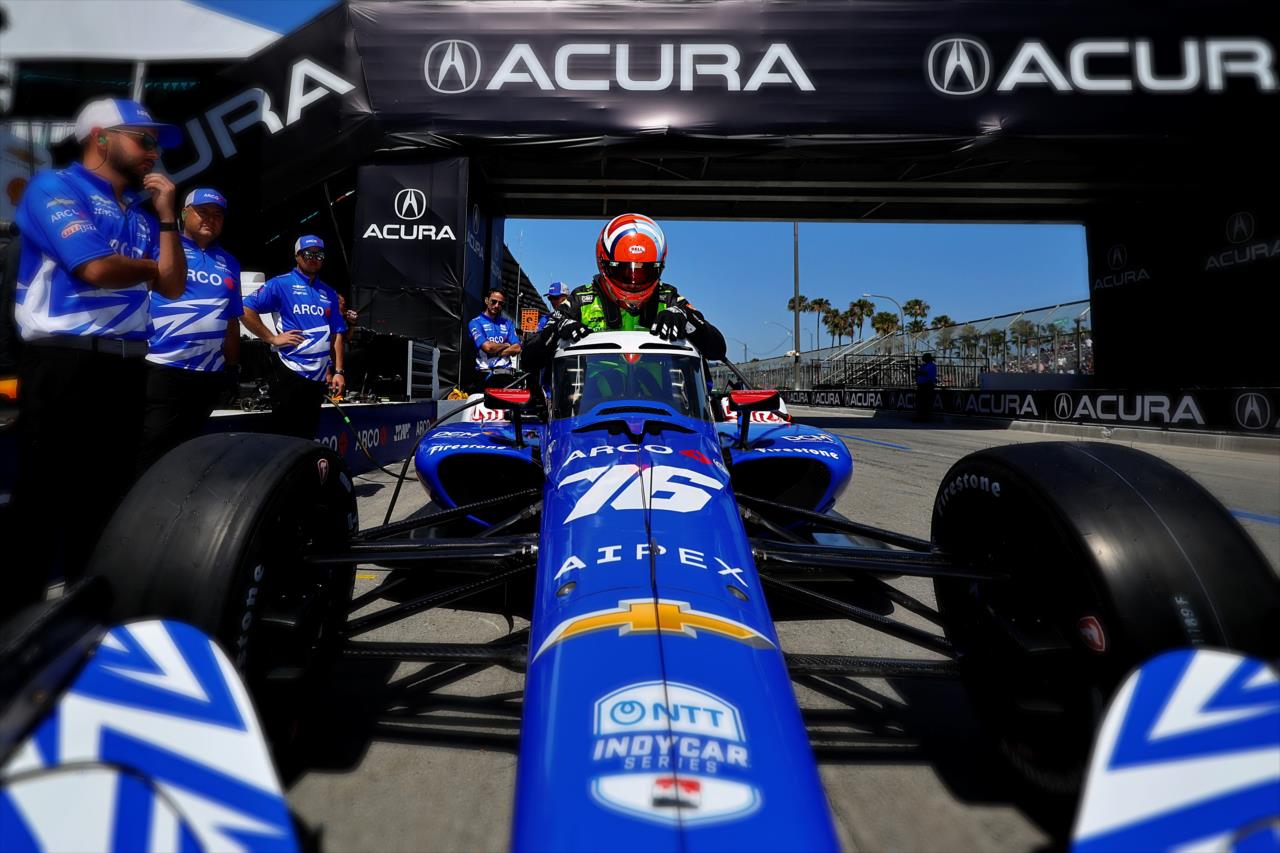Rinus VeeKay - Acura Grand Prix of Long Beach - By: Paul Hurley -- Photo by: Paul Hurley
