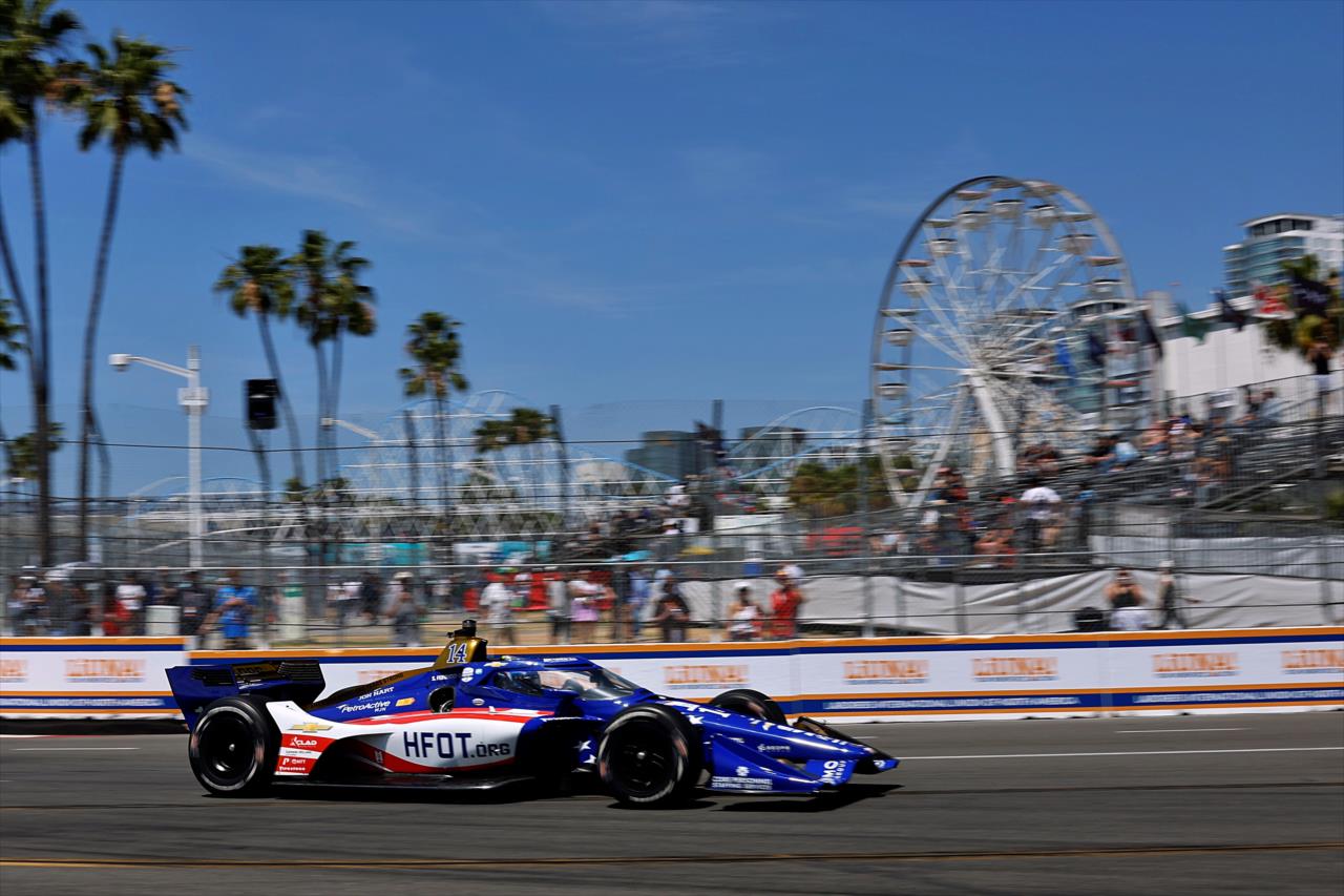Santino Ferrucci - Acura Grand Prix of Long Beach - By: Paul Hurley -- Photo by: Paul Hurley