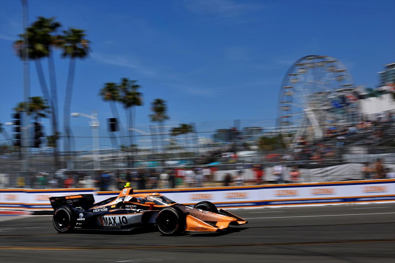 Romain Grosjean - Acura Grand Prix of Long Beach - By: Paul Hurley -- Photo by: Paul Hurley