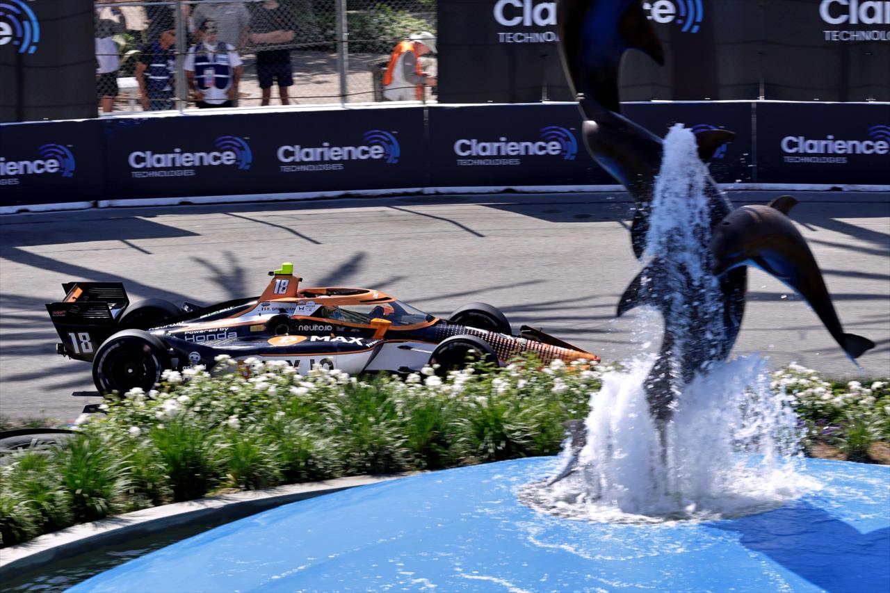 Romain Grosjean - Acura Grand Prix of Long Beach - By: Paul Hurley -- Photo by: Paul Hurley