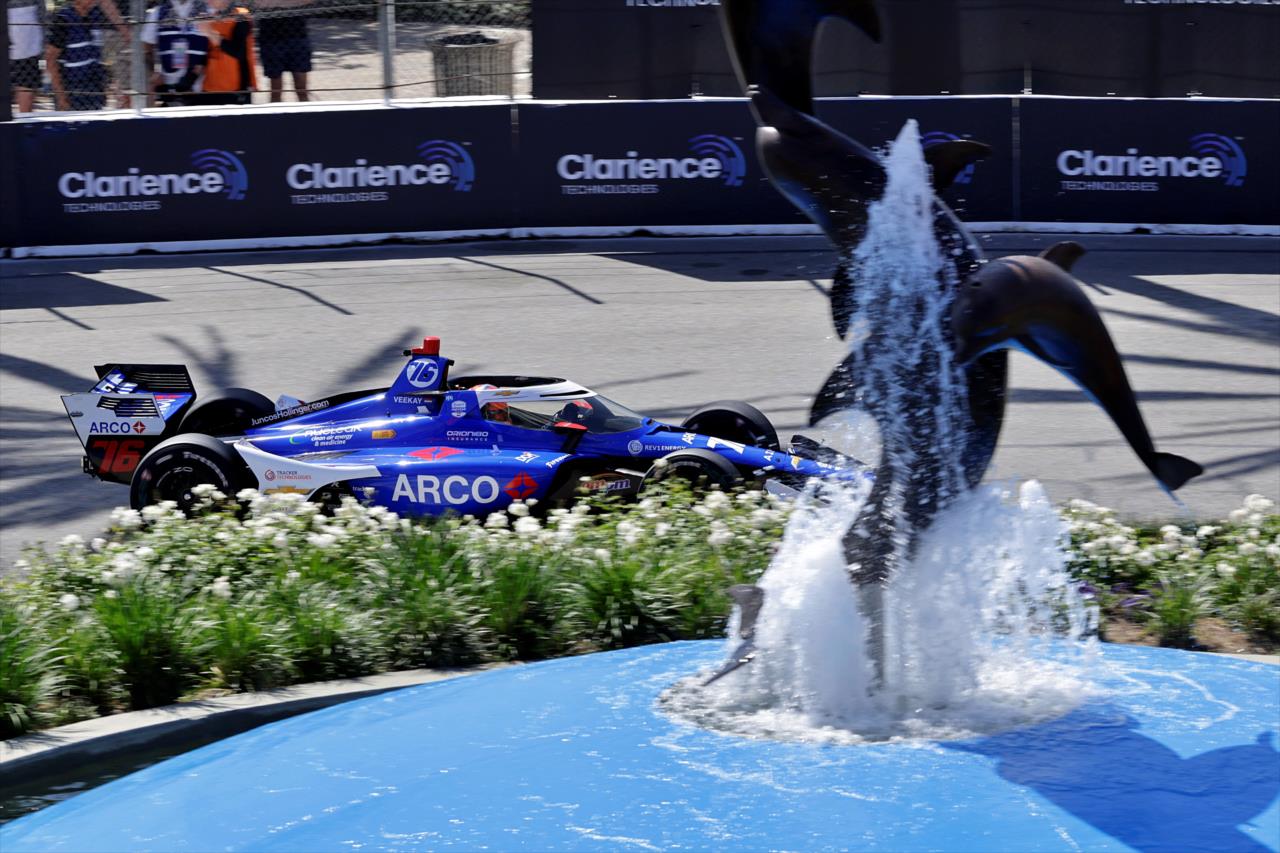 Rinus VeeKay - Acura Grand Prix of Long Beach - By: Paul Hurley -- Photo by: Paul Hurley