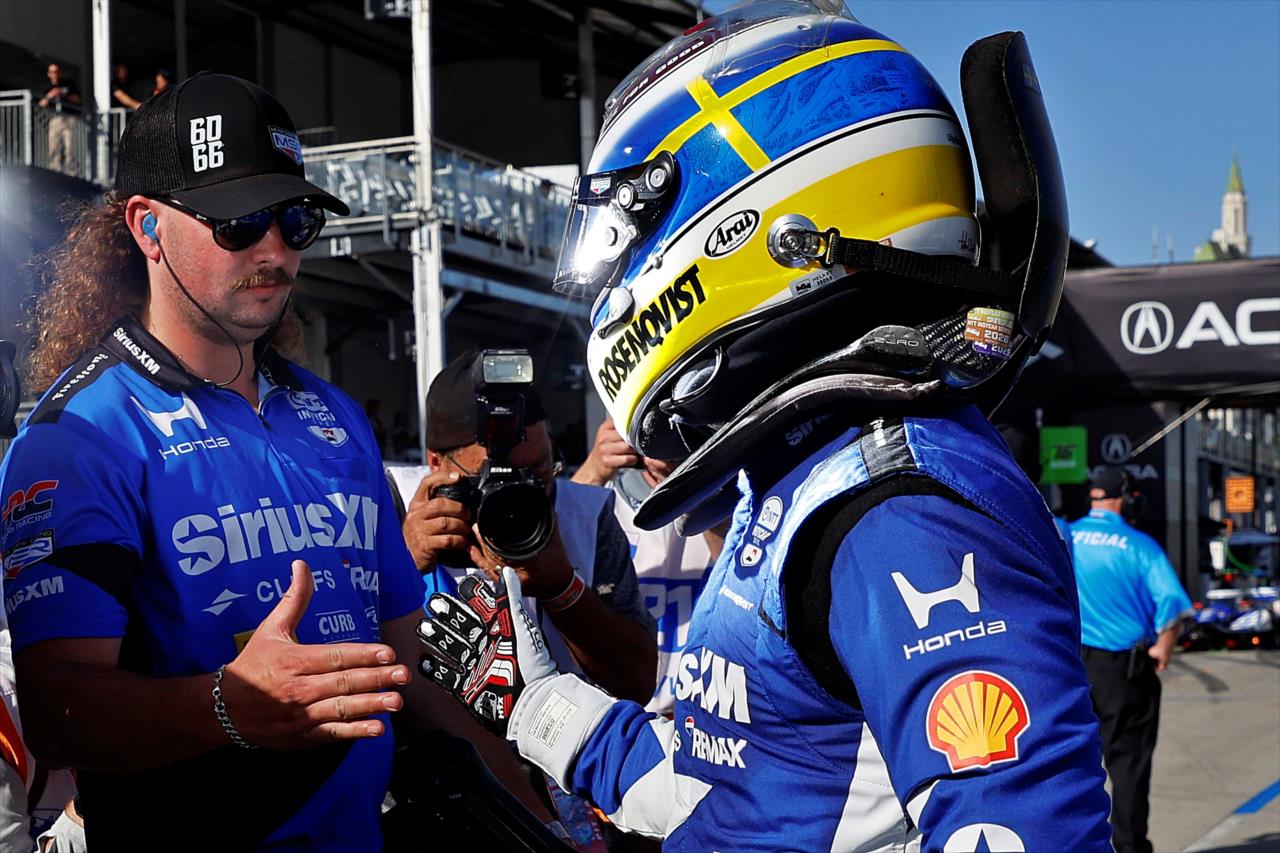 Felix Rosenqvist - Acura Grand Prix of Long Beach - By: Paul Hurley -- Photo by: Paul Hurley