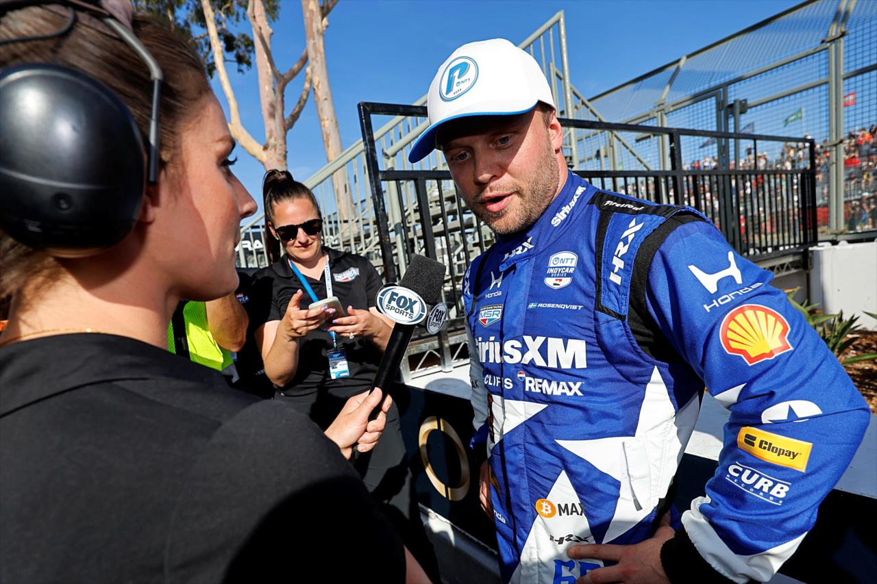 Felix Rosenqvist - Acura Grand Prix of Long Beach - By: Paul Hurley -- Photo by: Paul Hurley