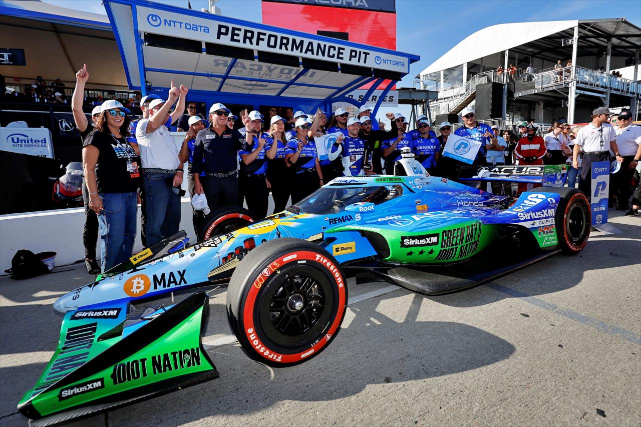 Felix Rosenqvist - Acura Grand Prix of Long Beach - By: Paul Hurley -- Photo by: Paul Hurley
