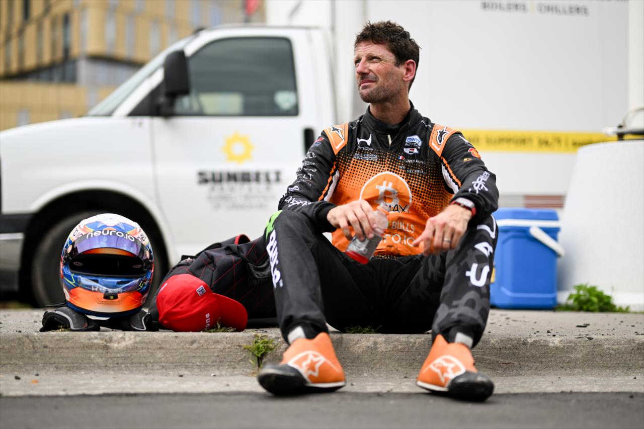 Romain Grosjean - Ontario Honda Dealers Indy at Markham - By: James Black -- Photo by: James  Black