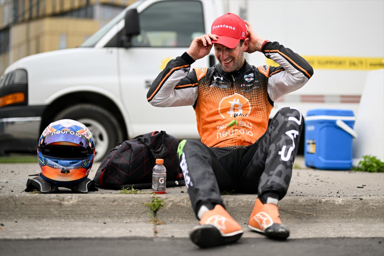 Romain Grosjean - Ontario Honda Dealers Indy at Markham - By: James Black -- Photo by: James  Black