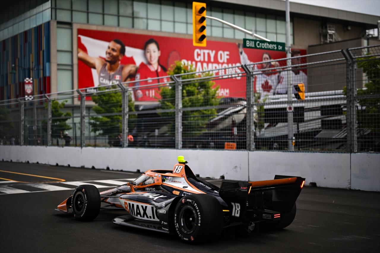 Romain Grosjean - Ontario Honda Dealers Indy at Markham - By: James Black -- Photo by: James  Black