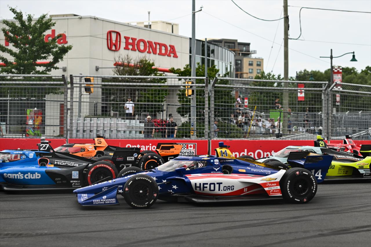 Santino Ferrucci - Ontario Honda Dealers Indy at Markham - By: James Black -- Photo by: James  Black