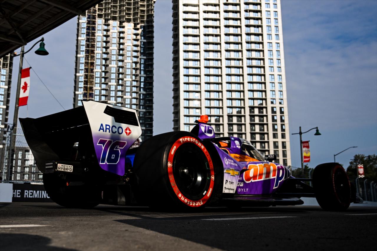Rinus VeeKay - Ontario Honda Dealers Indy at Markham - By: James Black -- Photo by: James  Black