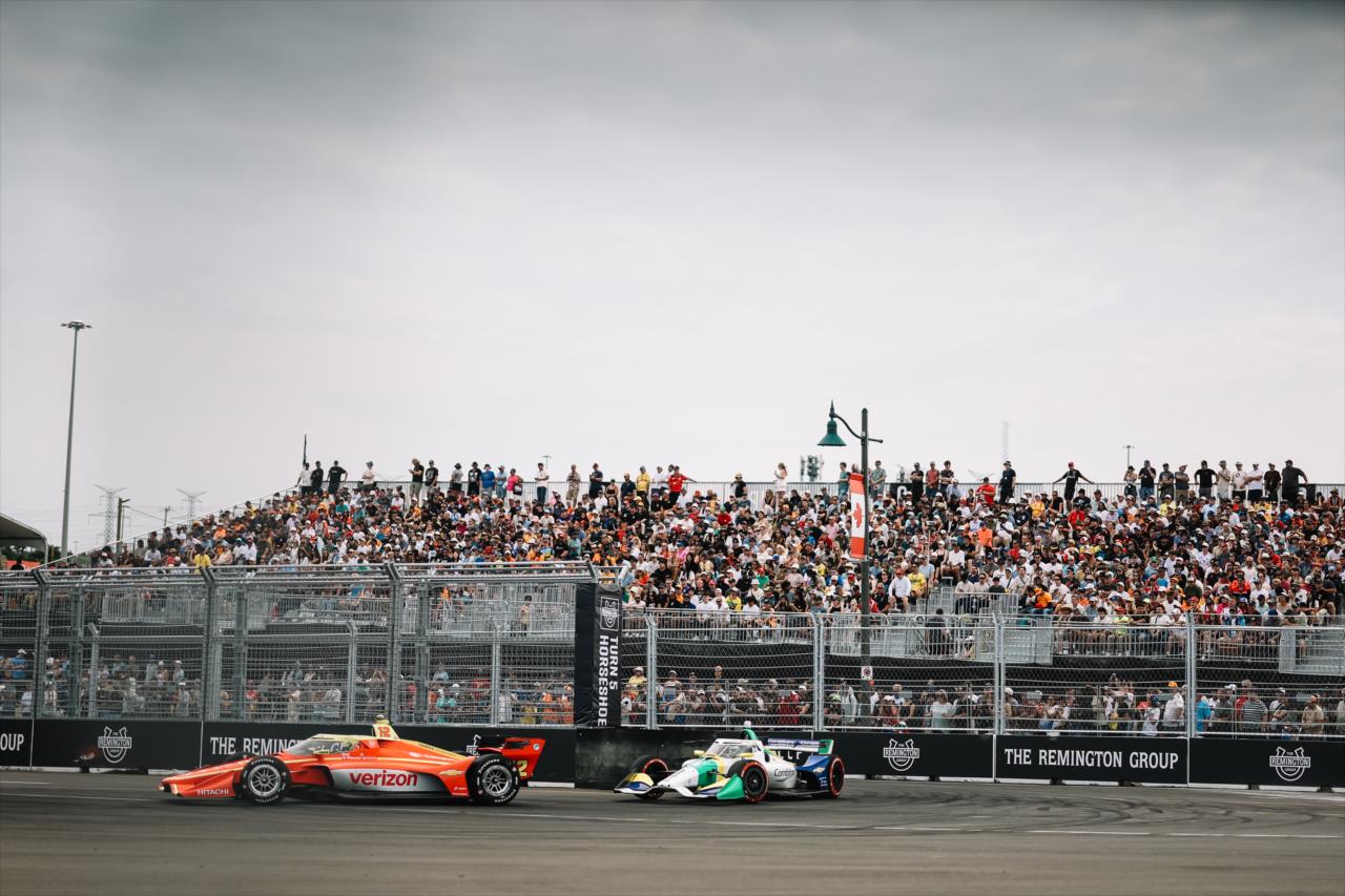 David Malukas and Caio Collet - Ontario Honda Dealers Indy at Markham - By: Joe Skibinski -- Photo by: Joe Skibinski