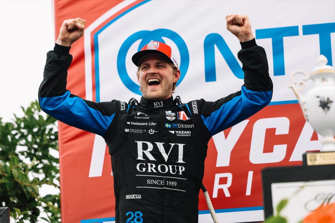 Marcus Ericsson - Ontario Honda Dealers Indy at Markham - By: Joe Skibinski -- Photo by: Joe Skibinski