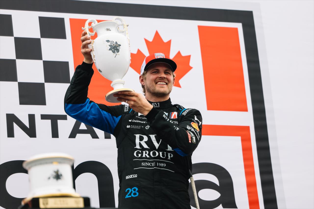 Marcus Ericsson - Ontario Honda Dealers Indy at Markham - By: Joe Skibinski -- Photo by: Joe Skibinski