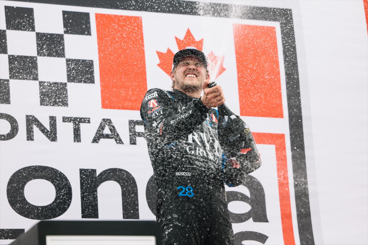 Marcus Ericsson - Ontario Honda Dealers Indy at Markham - By: Joe Skibinski -- Photo by: Joe Skibinski