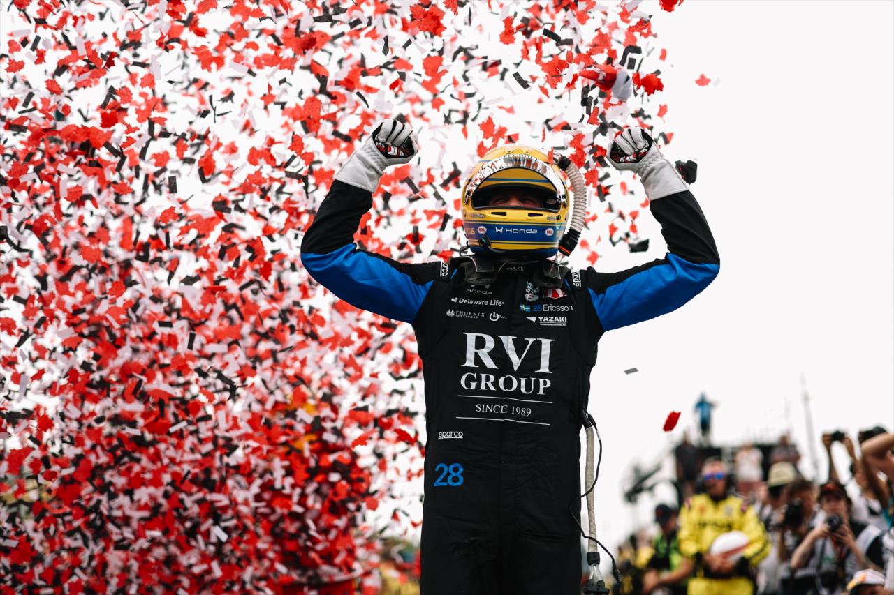 Marcus Ericsson - Ontario Honda Dealers Indy at Markham - By: Joe Skibinski -- Photo by: Joe Skibinski