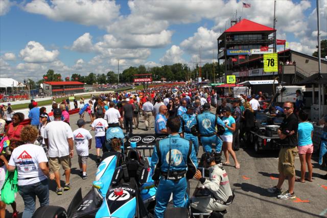 Pre-Race action at the Mid-Ohio Sports Car Course -- Photo by: Chris Jones