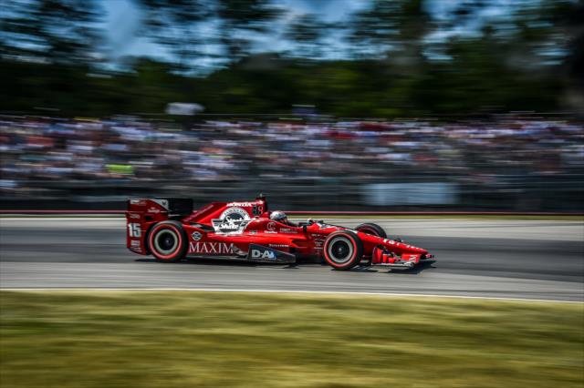 Graham Rahal on course during the Honda Indy 200 at Mid-Ohio -- Photo by: Chris Owens