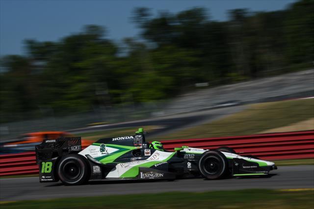 Conor Daly on course during the team test at Mid-Ohio Sports Car Course -- Photo by: Chris Owens