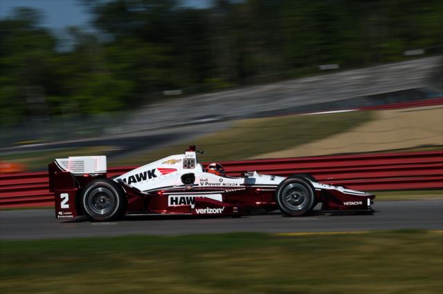 Juan Pablo Montoya on course during the team test at Mid-Ohio Sports Car Course -- Photo by: Chris Owens