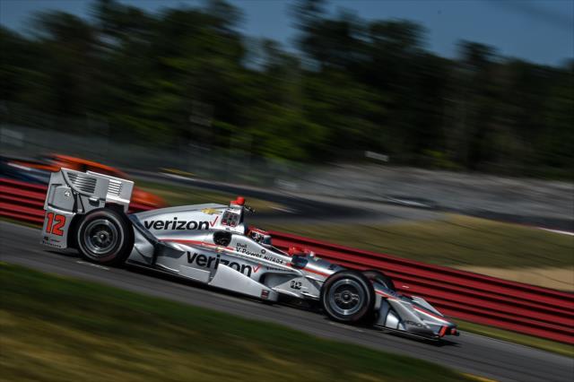 Will Power on course during the team test at Mid-Ohio Sports Car Course -- Photo by: Chris Owens