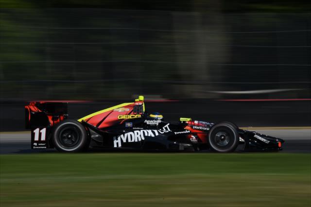Sebastien Bourdais on course during the team test at Mid-Ohio Sports Car Course -- Photo by: Chris Owens