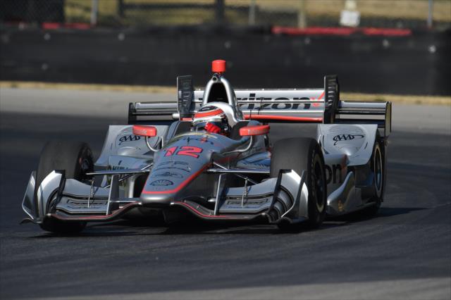 Will Power on course during the team test at the Mid-Ohio Sports Car Course -- Photo by: Chris Owens
