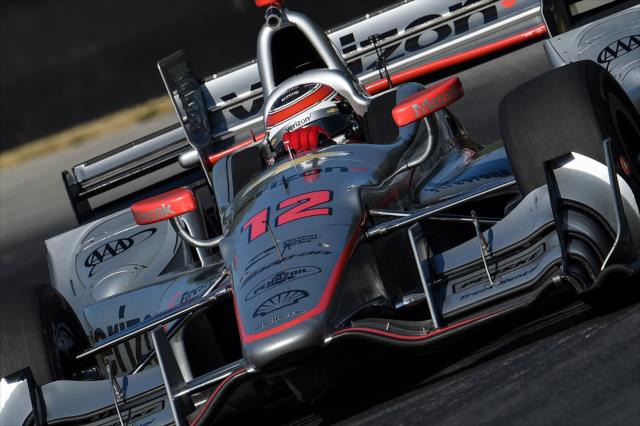 Will Power on course during the team test at the Mid-Ohio Sports Car Course -- Photo by: Chris Owens