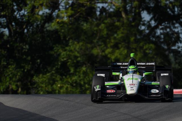 Conor Daly on course during the team test at the Mid-Ohio Sports Car Course -- Photo by: Chris Owens