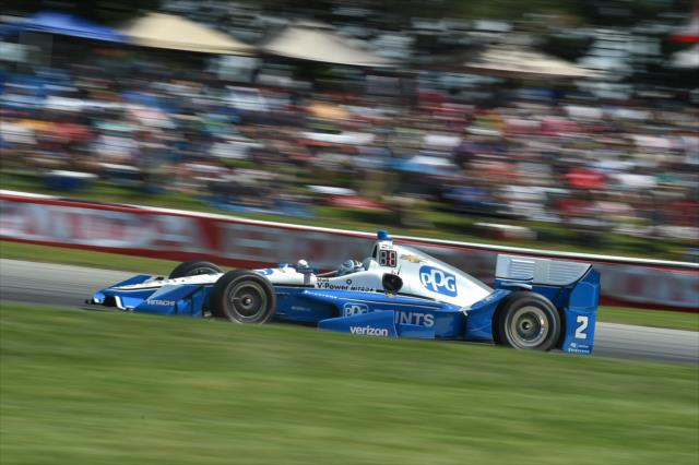 Josef Newgarden on course during the Honda Indy 200 at Mid-Ohio -- Photo by: Chris Owens