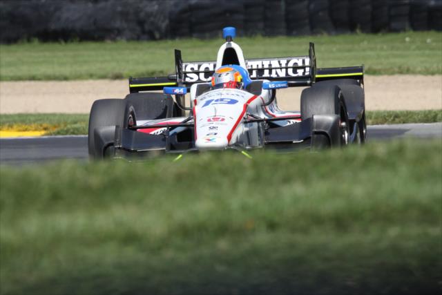 Ed Jones on course during the Honda Indy 200 at Mid-Ohio -- Photo by: Matt Fraver