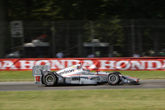 Will Power screams out of Turn 6 during the Honda Indy 200 at Mid-Ohio -- Photo by: Matt Fraver