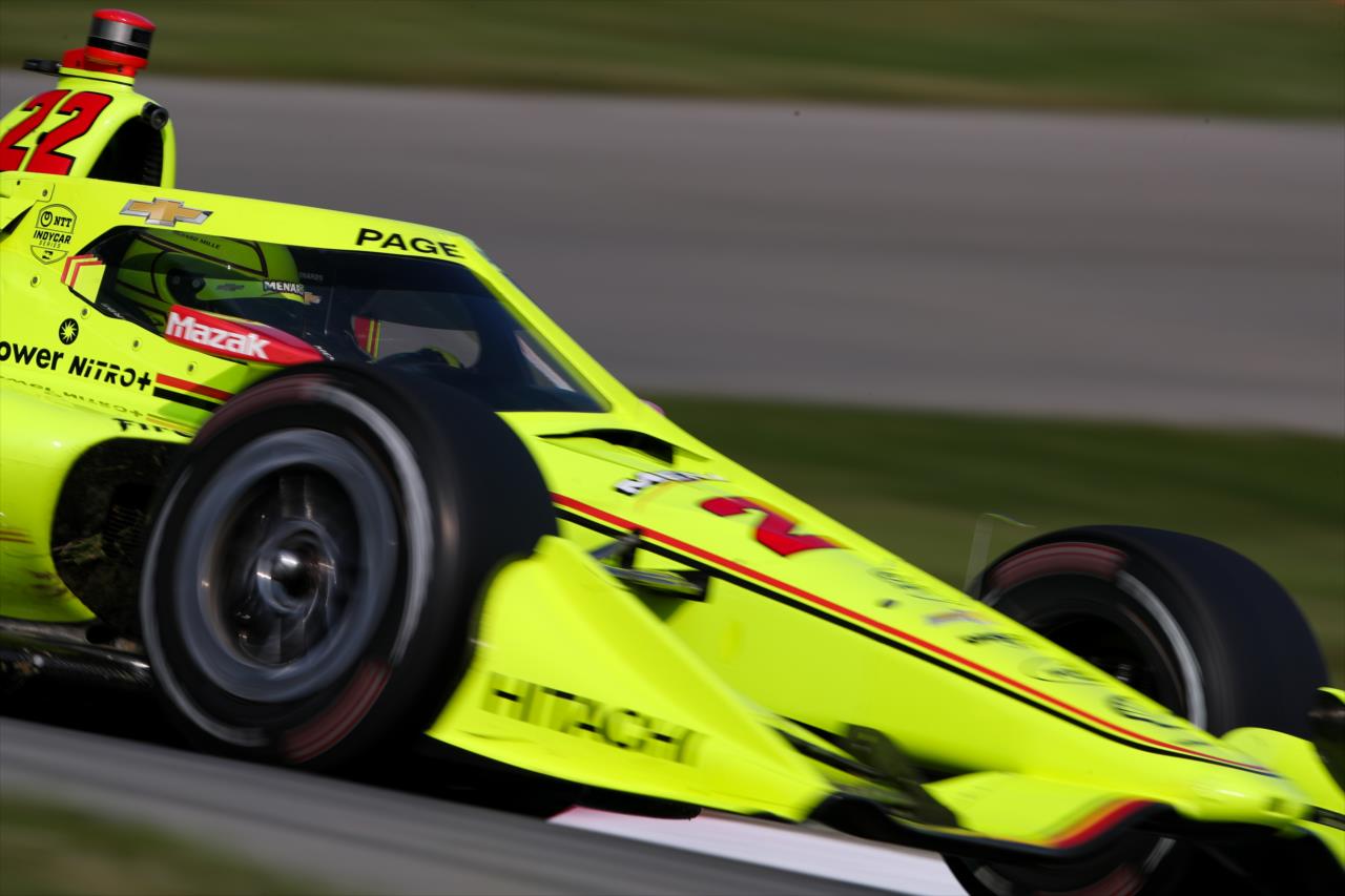 Simon Pagenaud - Honda Indy 200 at Mid-Ohio -- Photo by: Joe Skibinski