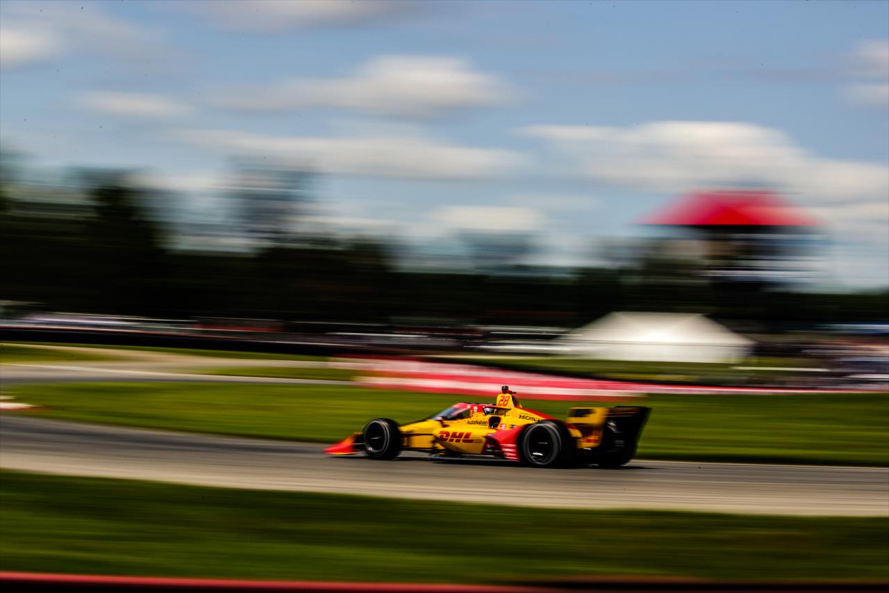Ryan Hunter-Reay - Honda Indy 200 at Mid-Ohio -- Photo by: Joe Skibinski