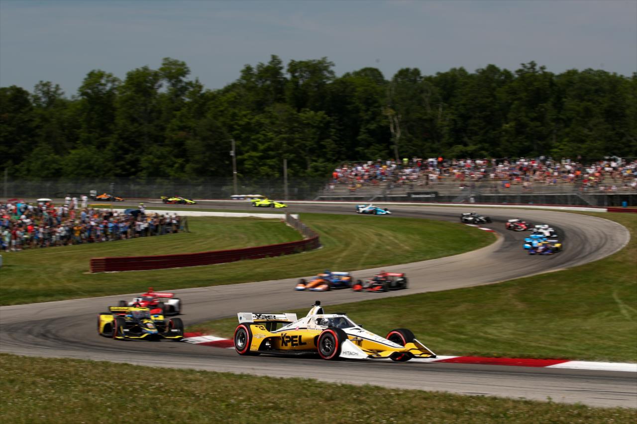 Josef Newgarden - Honda Indy 200 at Mid-Ohio -- Photo by: Joe Skibinski