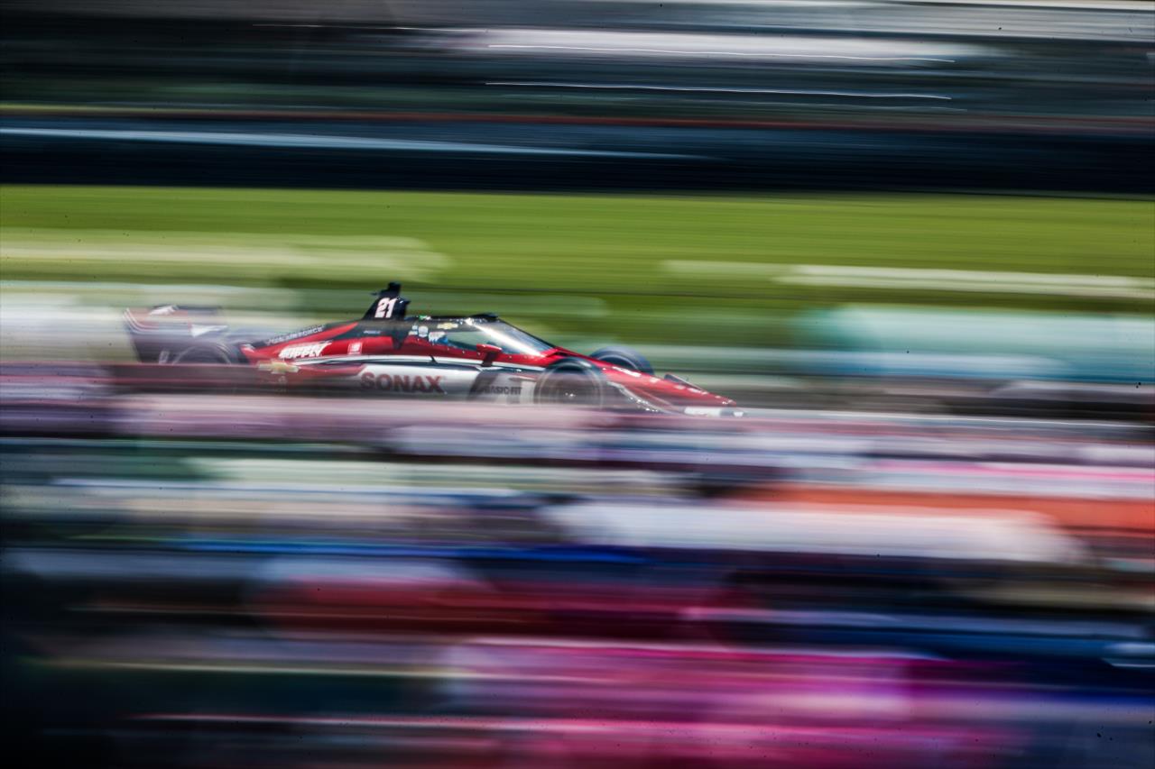 Rinus VeeKay - Honda Indy 200 at Mid-Ohio -- Photo by: Joe Skibinski