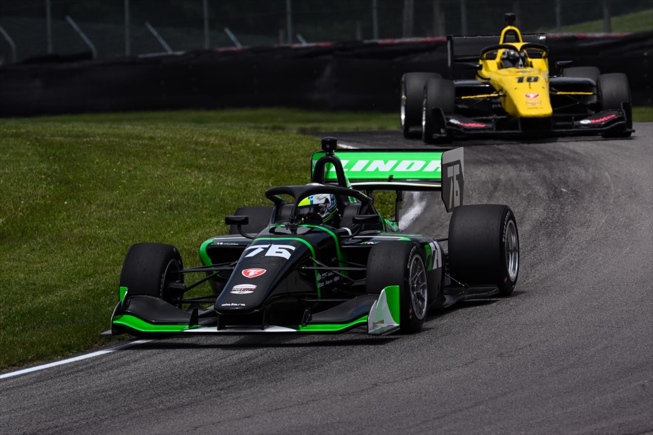 Rasmus Lindh - Indy NXT By Firestone Grand Prix at Mid-Ohio - By: James Black -- Photo by: James  Black