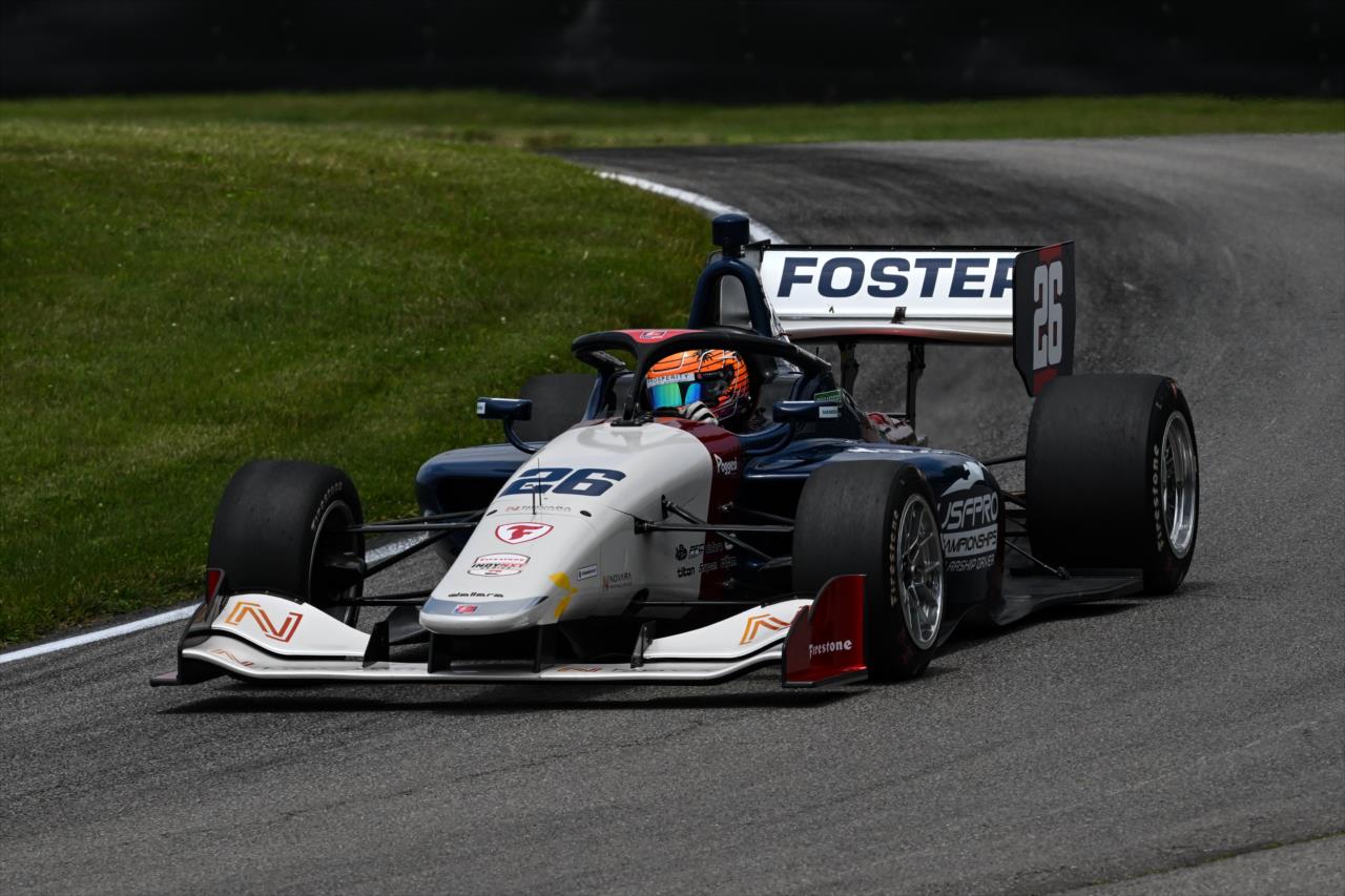 Louis Foster - Indy NXT By Firestone Grand Prix at Mid-Ohio - By: James Black -- Photo by: James  Black