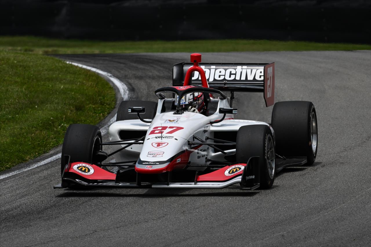 Hunter McElrea - Indy NXT By Firestone Grand Prix at Mid-Ohio - By: James Black -- Photo by: James  Black