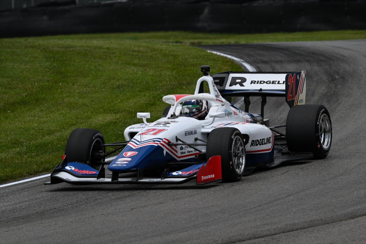 Kyffin Simpson - Indy NXT By Firestone Grand Prix at Mid-Ohio - By: James Black -- Photo by: James  Black
