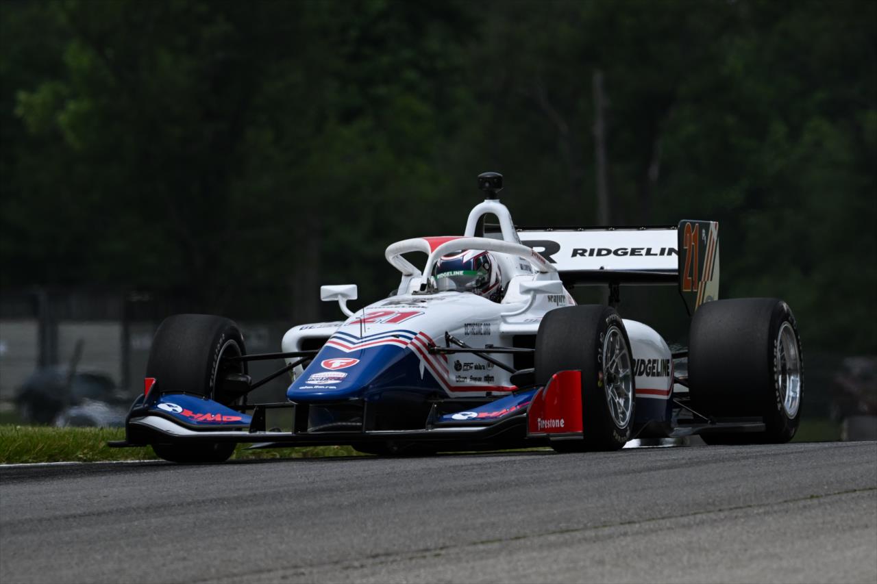 Kyffin Simpson - Indy NXT By Firestone Grand Prix at Mid-Ohio - By: James Black -- Photo by: James  Black