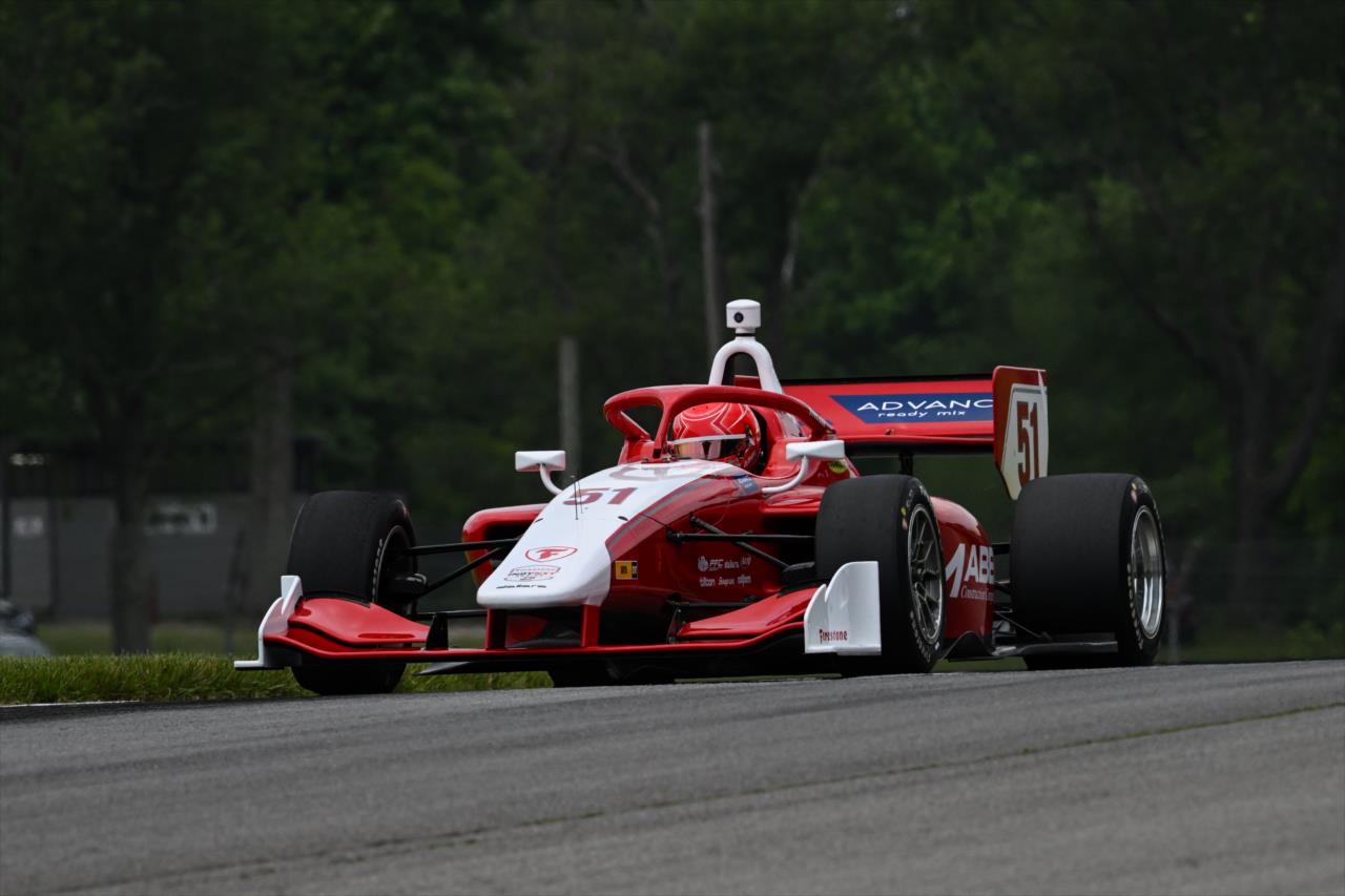 Jacob Abel - Indy NXT By Firestone Grand Prix at Mid-Ohio - By: James Black -- Photo by: James  Black
