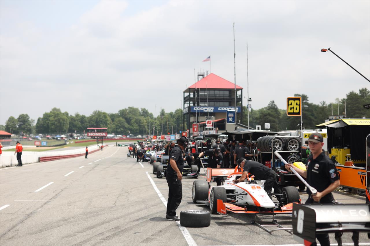 Indy NXT Pit Lane - Indy NXT By Firestone Grand Prix at Mid-Ohio - By: Travis Hinkle -- Photo by: Travis Hinkle