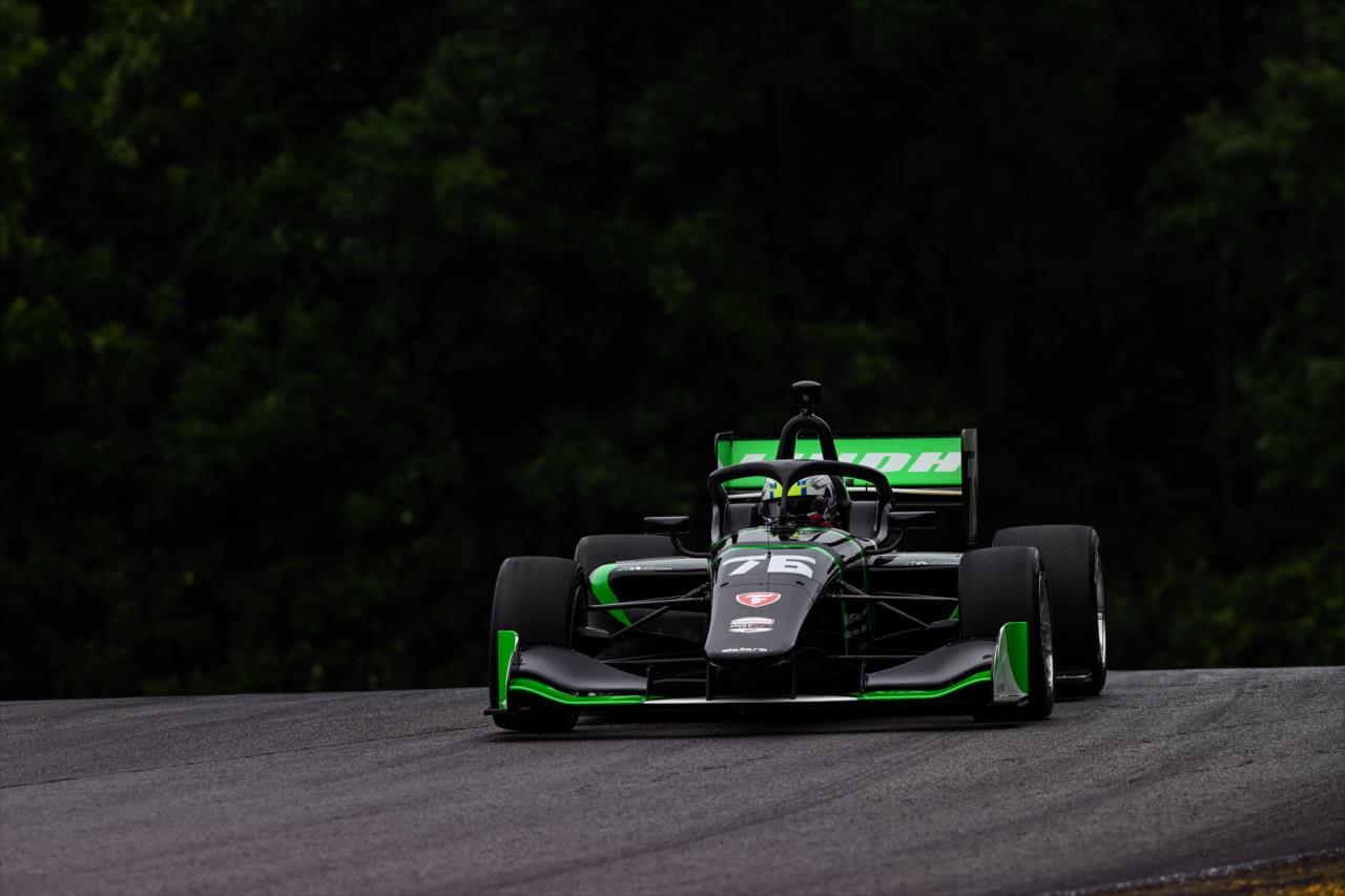 Rasus Lindh - Indy NXT By Firestone Grand Prix at Mid-Ohio - By: James Black -- Photo by: James  Black