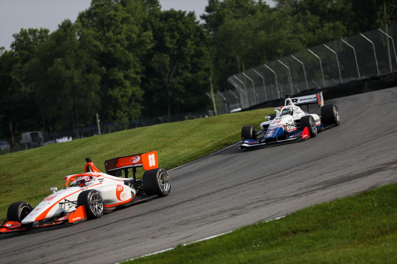 Danial Frost and Kyffin Simpson - Indy NXT By Firestone Grand Prix at Mid-Ohio - By: Travis Hinkle -- Photo by: Travis Hinkle